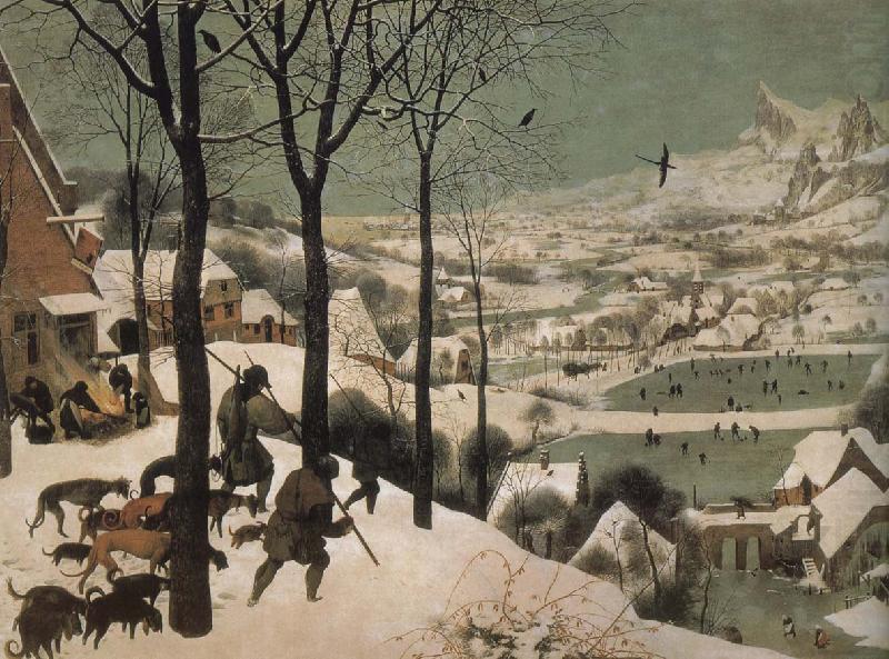 Pieter Bruegel Snow hunting china oil painting image